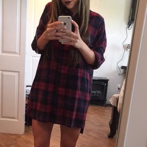 Flannel dress/shirt